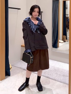 hiroeさん（レディース・160cm）の秋コーディネート