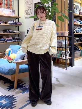 「アイテム（アクセサリー）」を使った、hiroeさん（レディース・160cm・40代）の冬コーディネート