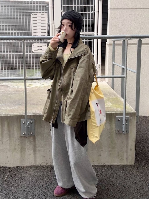 [シルエットアレンジ可能♪]スウェットスラックス