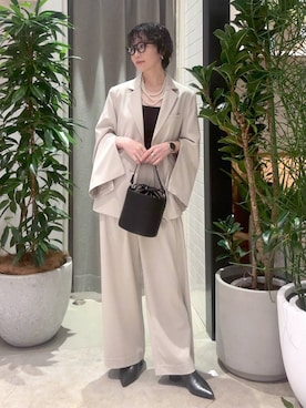 hiroeさん（レディース・160cm）の冬コーディネート