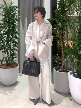 hiroeさん（レディース・160cm）の冬コーディネート