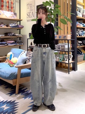 「アイテム（アクセサリー）」を使った、hiroeさん（レディース・160cm・40代）の冬コーディネート