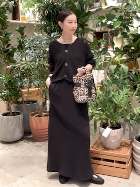 「アイテム（ワンピース）」を使った、hiroeさん（レディース・158cm・40代）の夏コーディネート