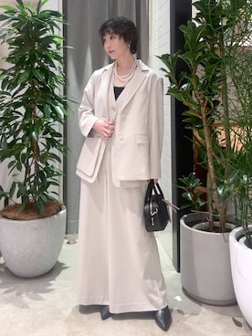 hiroeさん（レディース・160cm）の冬コーディネート