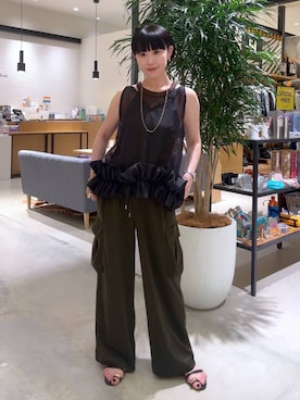 hiroeさん（レディース・160cm）の夏コーディネート