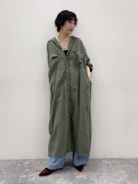 hiroeさん(レディース・160cm)の冬コーディネート