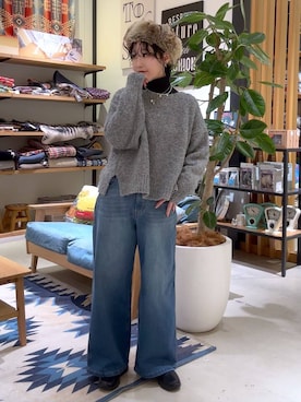 hiroeさん（レディース・160cm）の冬コーディネート