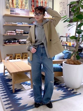 hiroeさん（レディース・160cm）の冬コーディネート