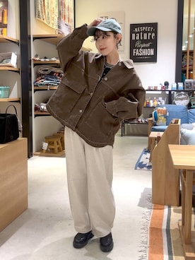 hiroeさん（レディース・160cm）の冬コーディネート