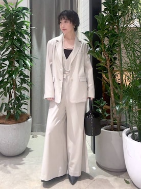 hiroeさん（レディース・160cm）の冬コーディネート