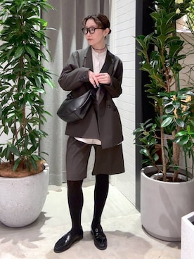 hiroeさん（レディース・160cm）の冬コーディネート