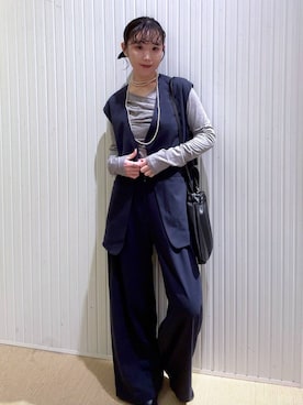 hiroeさん（レディース・160cm）の冬コーディネート