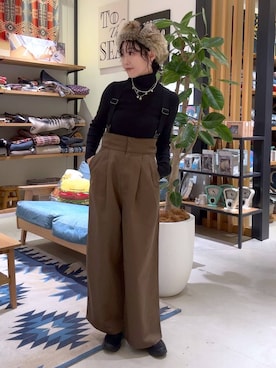 hiroeさん（レディース・160cm）の冬コーディネート