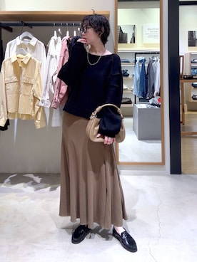 hiroeさん(レディース・160cm)の冬コーディネート