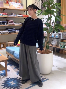 hiroeさん（レディース・160cm）の冬コーディネート