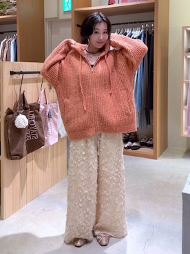 「BAYFLOW（ベイフロー）のアイテム」を使った、hiroeさん（レディース・160cm）の秋コーディネート