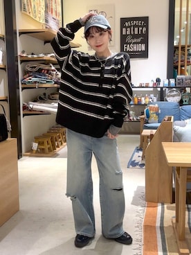 hiroeさん（レディース・160cm）の冬コーディネート