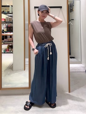 hiroeさん(レディース・160cm)の夏コーディネート