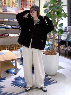 hiroeさん（レディース・160cm）の冬コーディネート