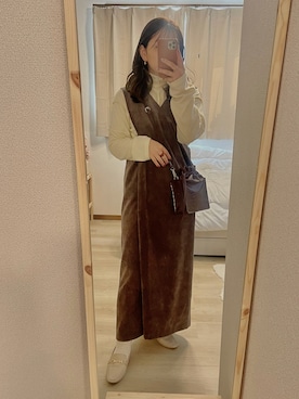 saya♡さん(レディース・153cm)の冬コーディネート