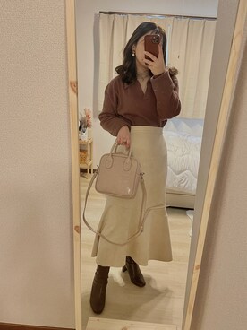 saya♡さん（レディース・153cm）の冬コーディネート