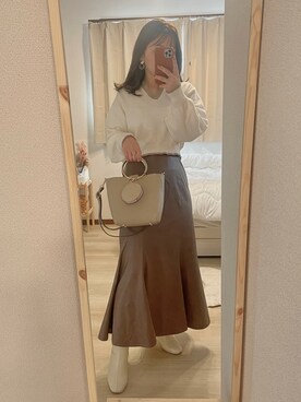 saya♡さん(レディース・153cm)の冬コーディネート