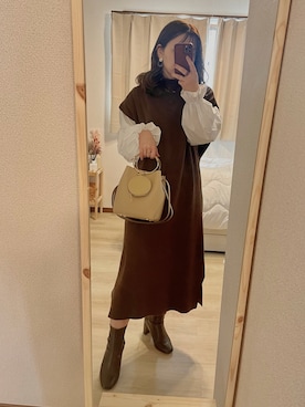 saya♡さん（レディース・153cm）の冬コーディネート