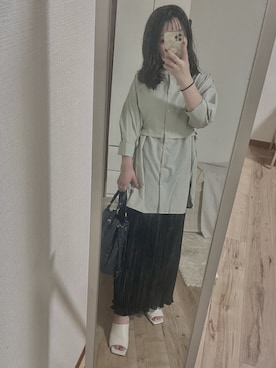 「アイテム（スカート）」を使った、saya♡さん（レディース・153cm・30代）の夏コーディネート