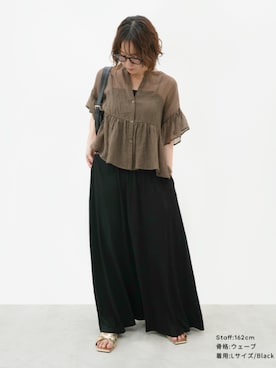 「coca（coca）（コカ）のアイテム」を使った、cocaさん（レディース・162cm）の夏コーディネート
