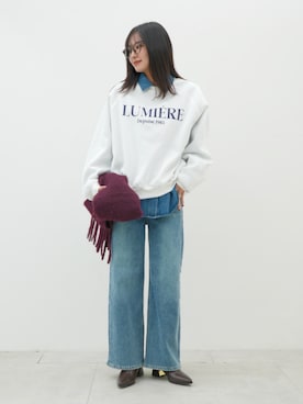 「体型カバー」｜cocaさん（レディース・164cm）の冬コーディネート