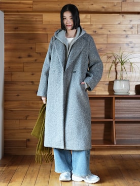 cocaさん（骨格ナチュラル・レディース・169cm）の秋コーディネート