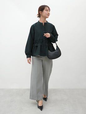 「coca（coca）（コカ）のアイテム（パンツ）」を使った、cocaさん（レディース・162cm）の春コーディネート