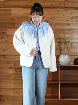 「coca（coca）（コカ）のアイテム」を使った、cocaさん（レディース・160cm）の秋コーディネート