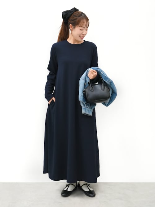 coca（コカ） ワンピース ＼WEB限定カラーネイビが登場／エンボス加工A