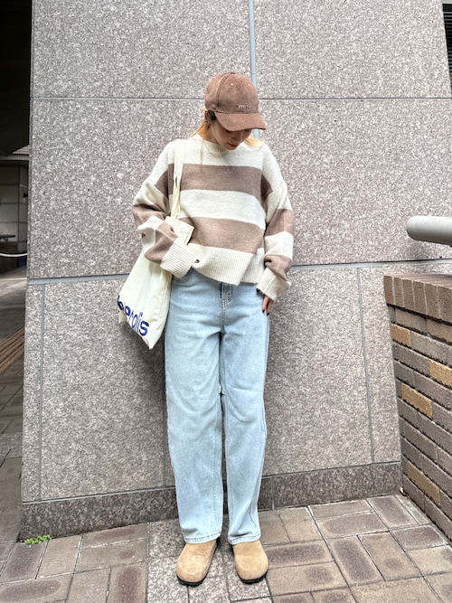 ストレッチカーブデニム（デニムパンツ）｜coca（coca）（コカ
