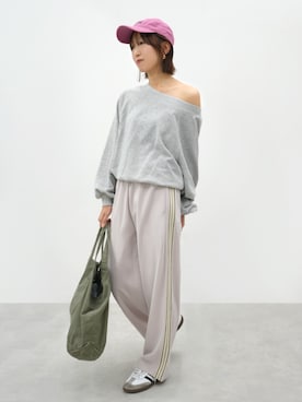 「coca（coca）（コカ）のアイテム（パンツ）」を使った、cocaさん（レディース・159cm）の春コーディネート