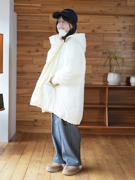 「coca（coca）（コカ）のアイテム」を使った、cocaさん（レディース・152cm）の秋コーディネート