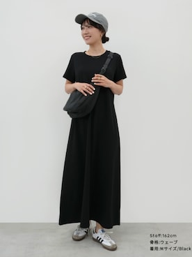「coca（coca）（コカ）のアイテム（帽子）」を使った、cocaさん（レディース・162cm）の夏コーディネート