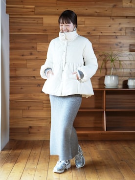 「coca（coca）（コカ）のアイテム」を使った、cocaさん（レディース・160cm）の秋コーディネート