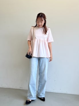 「coca（coca）（コカ）のアイテム（パンツ）」を使った、cocaさん（レディース・160cm）の夏コーディネート