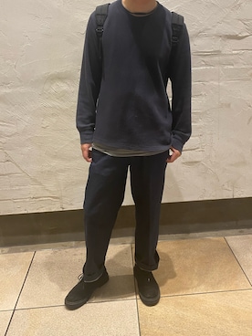 「ごきげんウィーク」｜「アイテム（その他シューズ）」を使った、HIROさん（メンズ・174cm）の春コーディネート