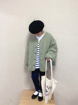 「SVEC（シュベック）のアイテム」を使った、koharu☺︎さん（キッズ・120cm）の冬コーディネート