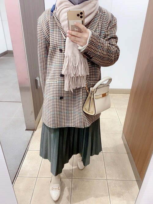 Mila Owen（ミラオーウェン）の「テーラードダブルコートジャケット