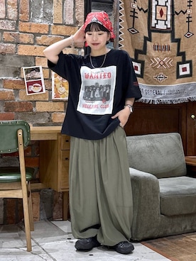 「アイテム（財布/小物）」を使った、むーちゃんさん（レディース・146cm）の夏コーディネート