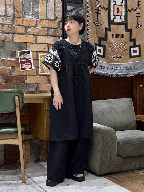 セール】クロシェスリーブプルオーバー（Tシャツ/カットソー）｜niko