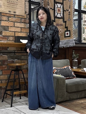 むーちゃんさん（レディース・146cm）の冬コーディネート