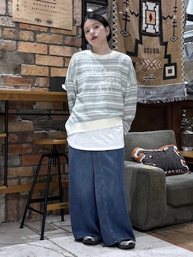 むーちゃんさん（レディース・146cm）の冬コーディネート