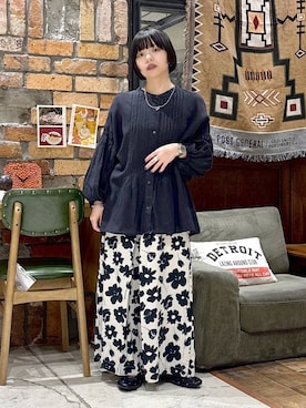 「アイテム（パンプス）」を使った、むーちゃんさん（レディース・146cm・20代）の春コーディネート