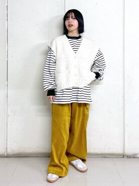 「アイテム（その他トップス）」を使った、むーちゃんさん（レディース・146cm・20代）の秋コーディネート