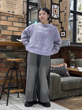 むーちゃんさん（レディース・146cm）の冬コーディネート